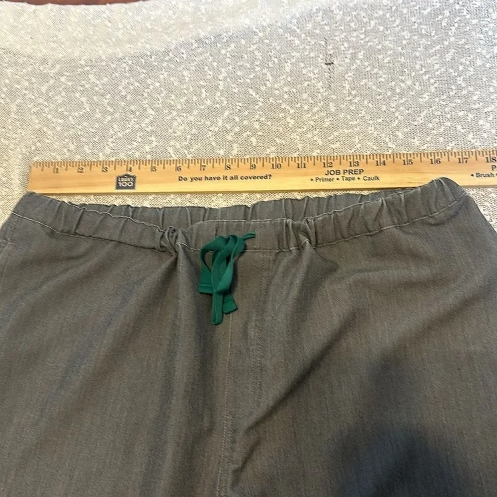 FIGS Pisco Basic Scrub Pants Graphite Gray MEN'S LARGE